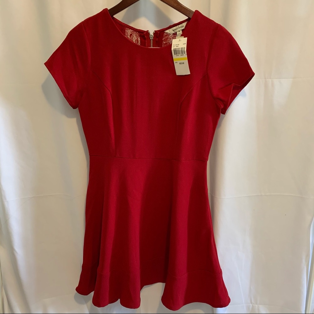 Red Speechless Dress